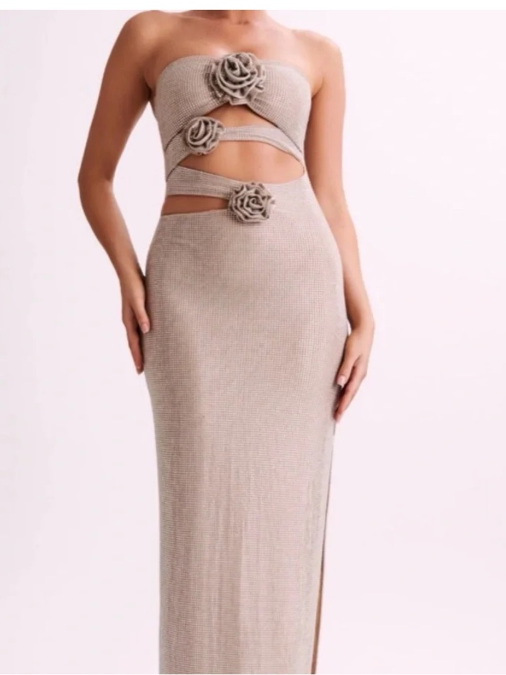 Meshki Diamanté Dress NWT - Picture 2 of 4